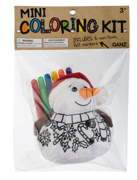Snowman Coloring Kit