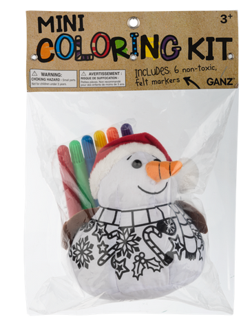 Snowman Coloring Kit