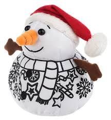 Snowman Coloring Kit