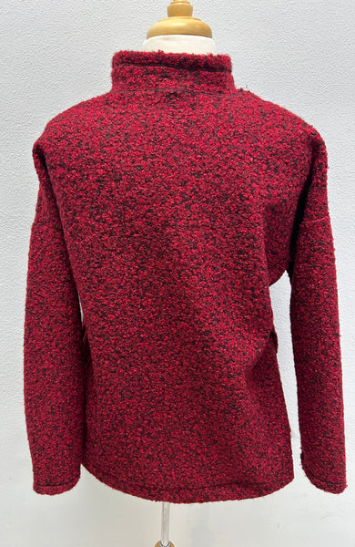 Boucle Cherry Top