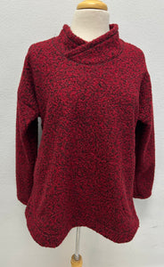 Boucle Cherry Top