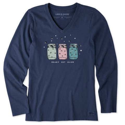 Ready Set Glow Vee Tee