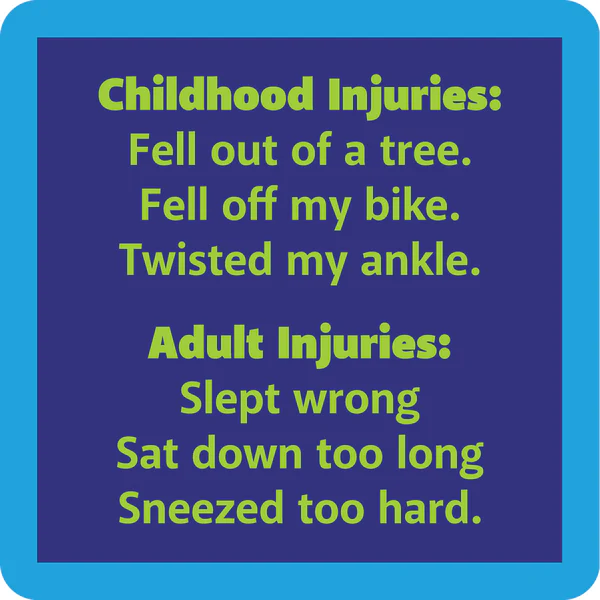 Childhood Injuries Coaster