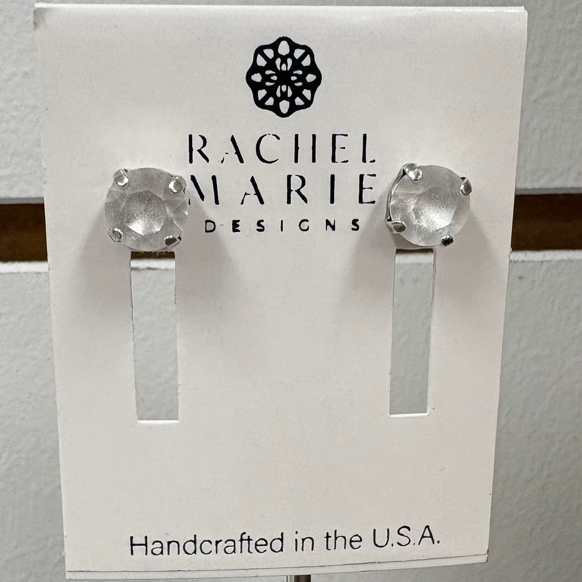 Jen Earrings Crystal Matte