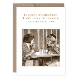 Later In Life Card