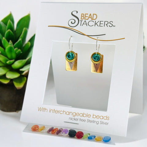 2 Tone Interchangeable Earrings