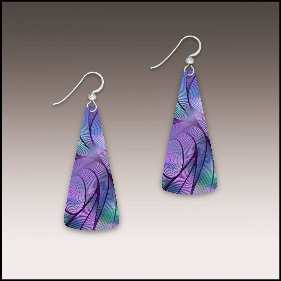 Purple Haze Drop Earrings