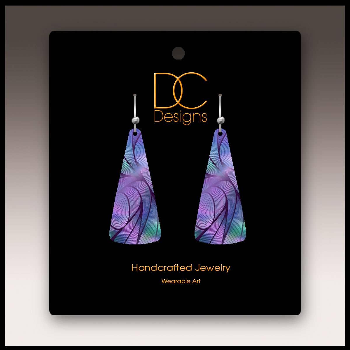 Purple Haze Drop Earrings