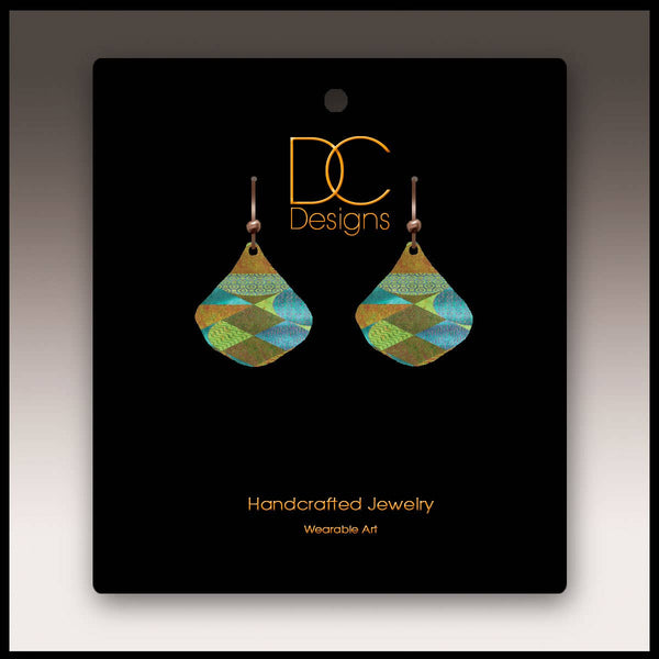 Shades of Green Earrings