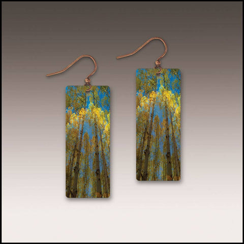 Green Trees Earrings