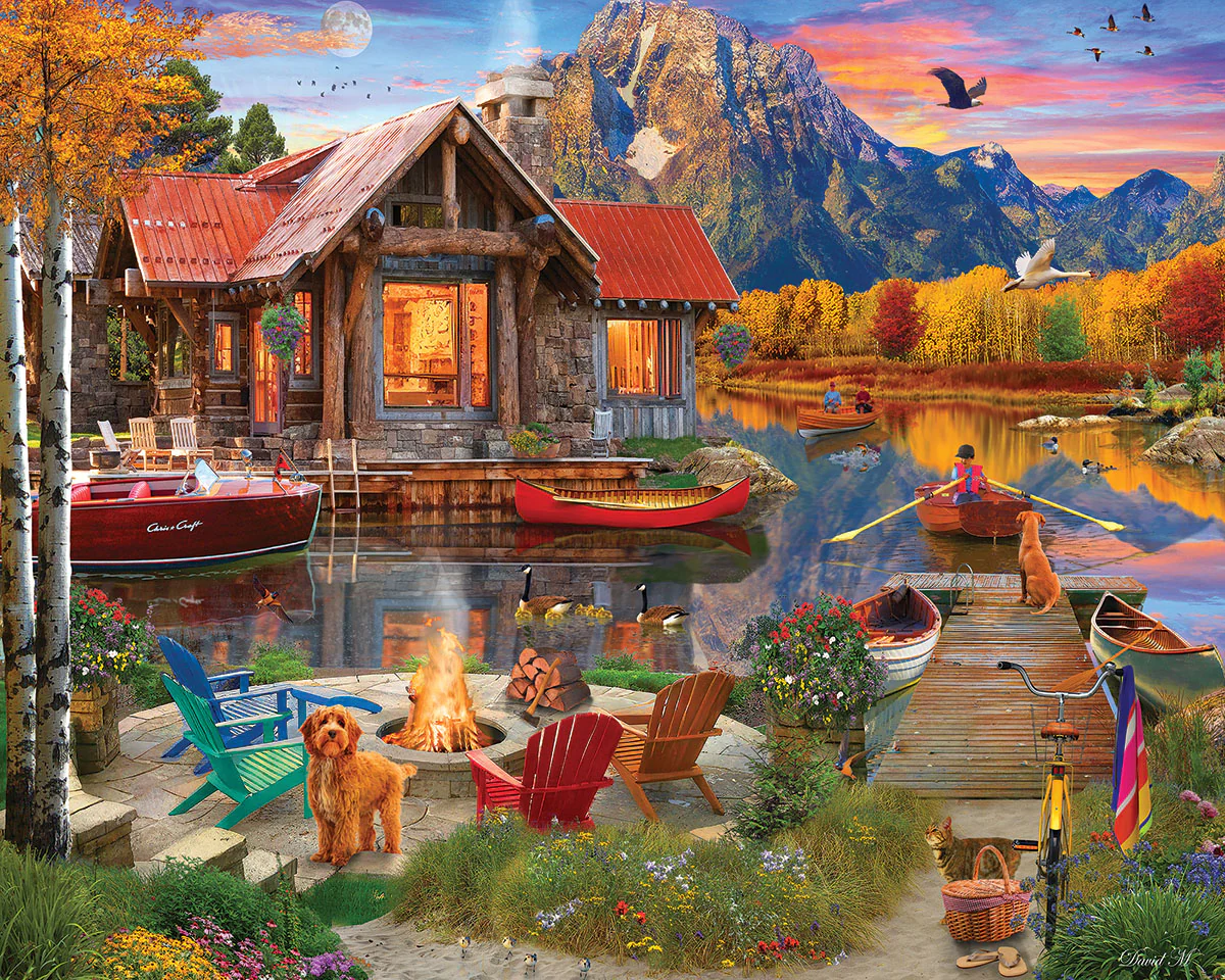 Family Retreat Puzzle