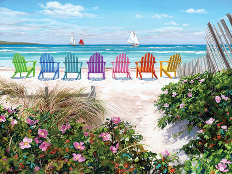 Rainbow Chairs Puzzle