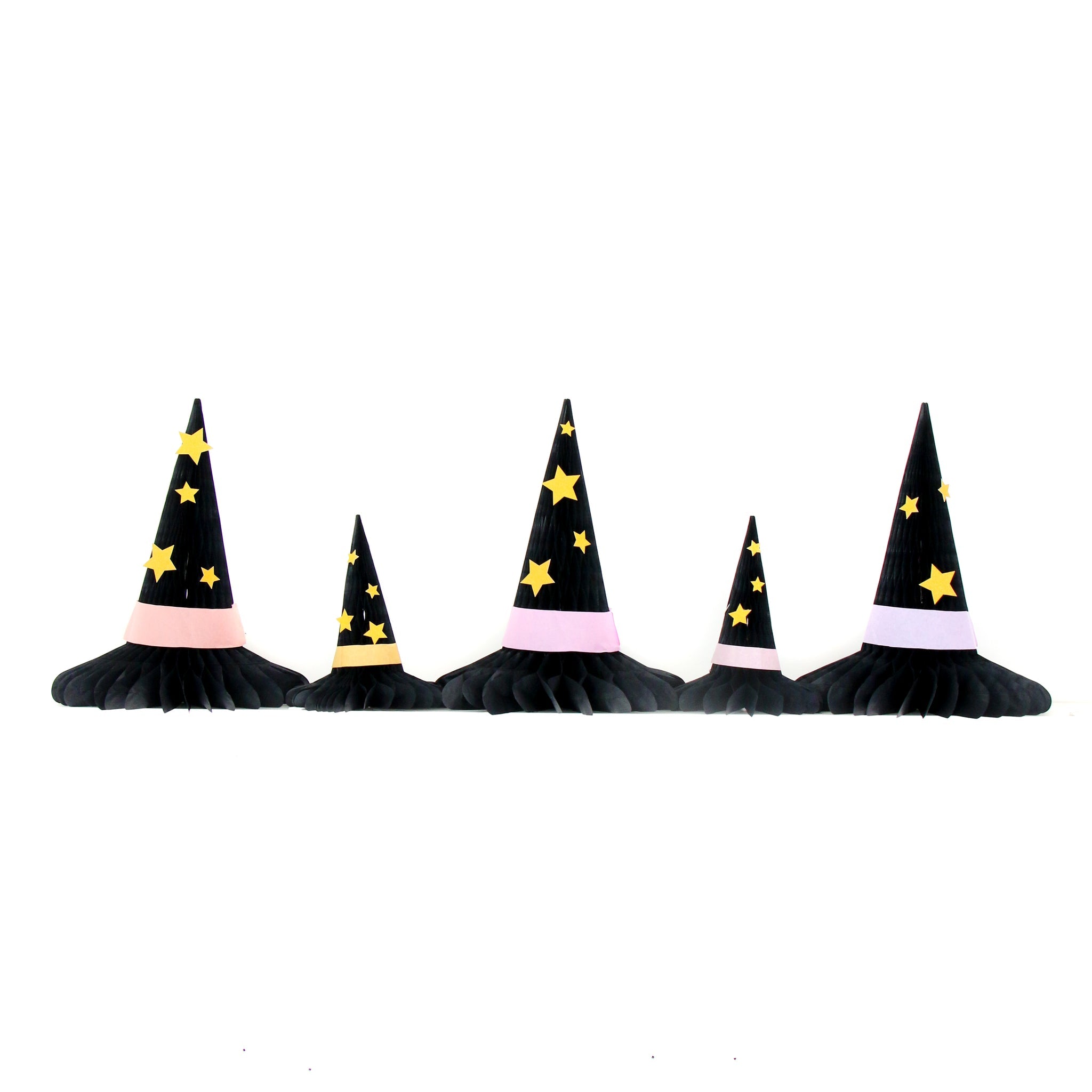 Paper Witch Hats Set