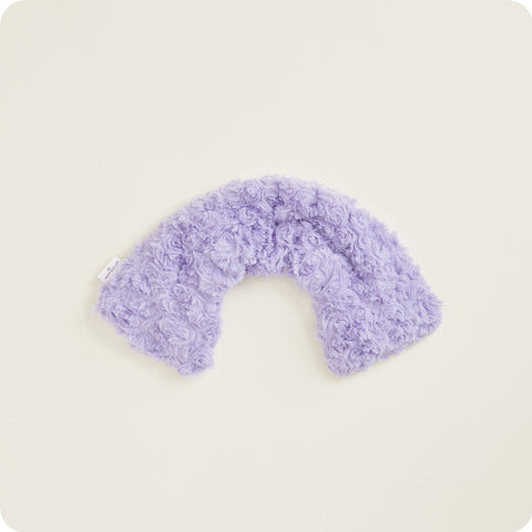 Curly Purple Neck Wrap