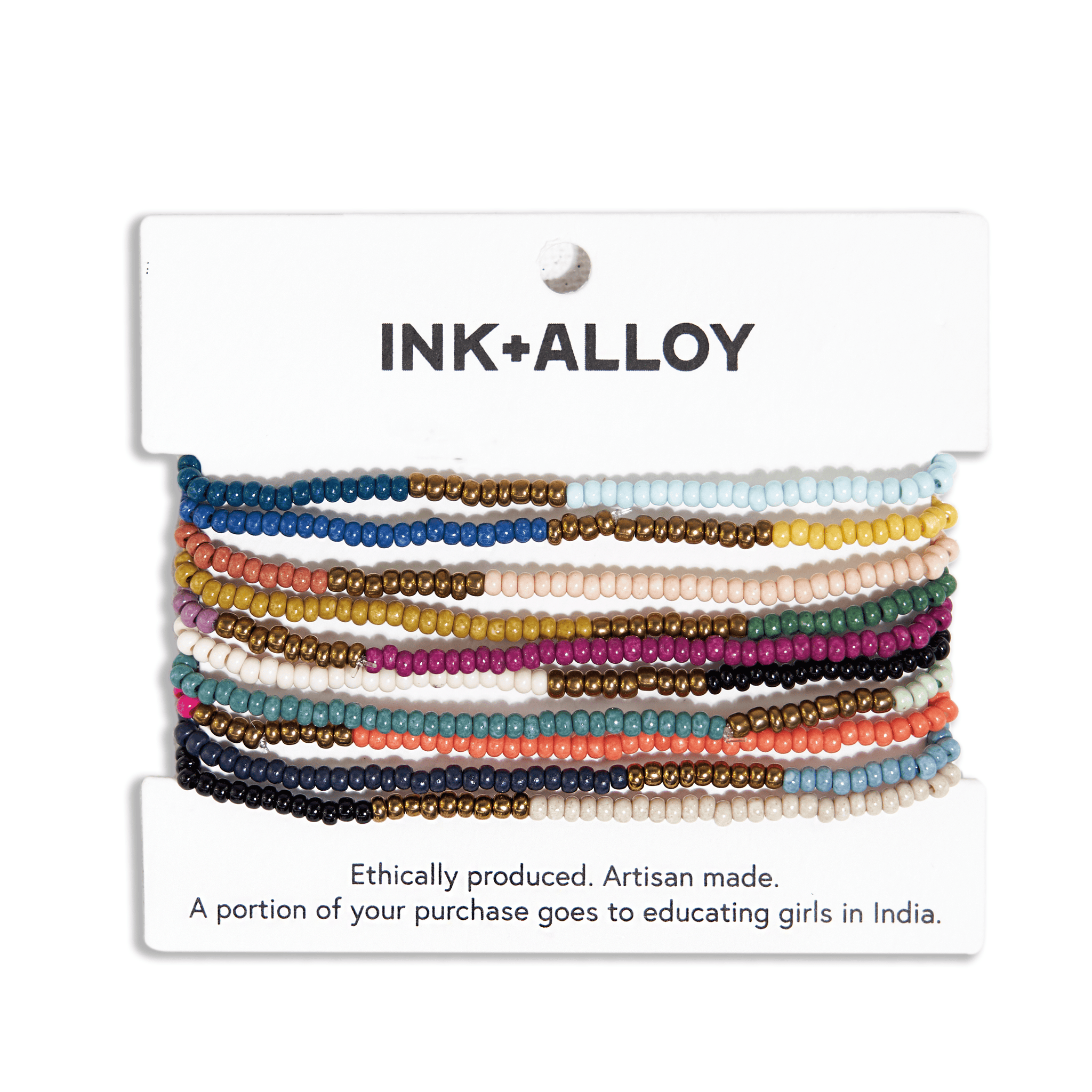 Goldie Beaded Bracelet Stack