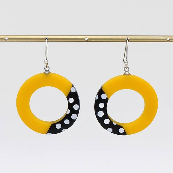 Inez Earrings Yellow