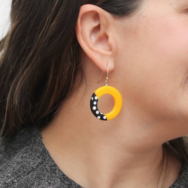 Inez Earrings Yellow