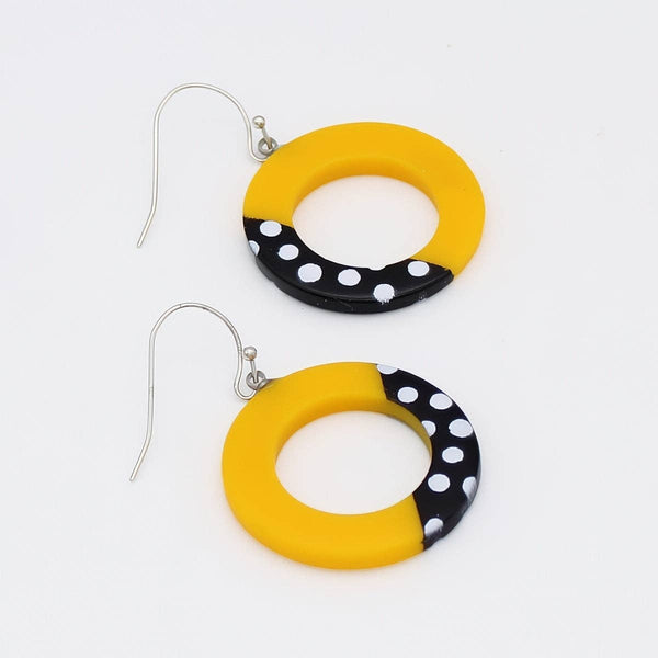 Inez Earrings Yellow
