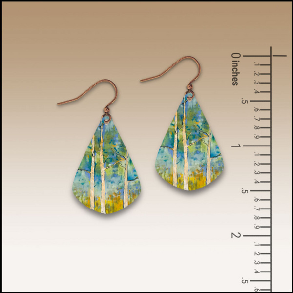 Springtime Aspen Short Earrings
