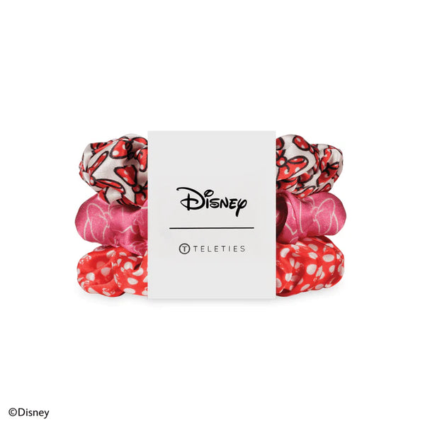 Minnie Mouse Silk Scrunchies