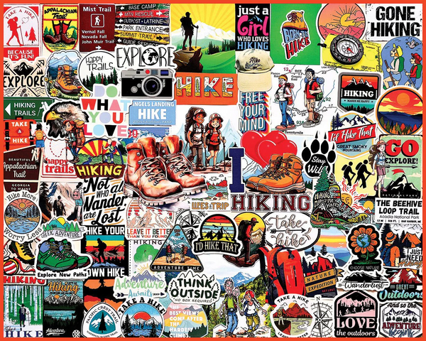I Love Hiking Puzzle