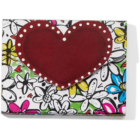 Fashionista Love Heart Notepad