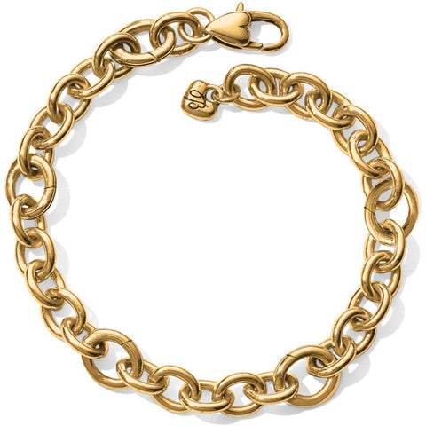 Gold Luxe Link Charm Bracelet
