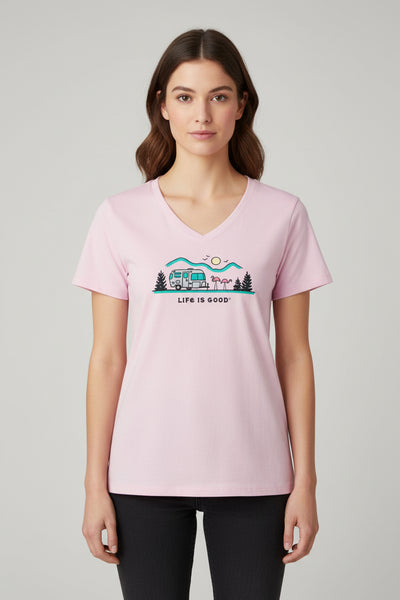 Flamingo Camper Tee