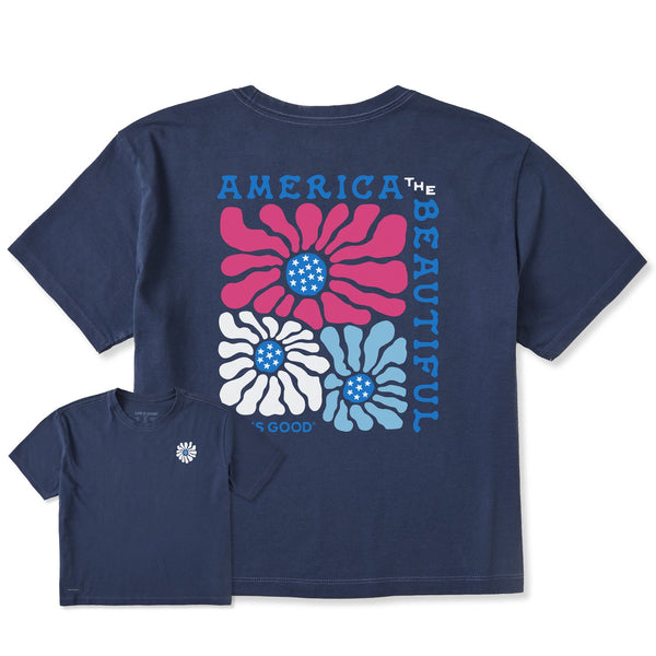 America the Beautiful Boxy Tee