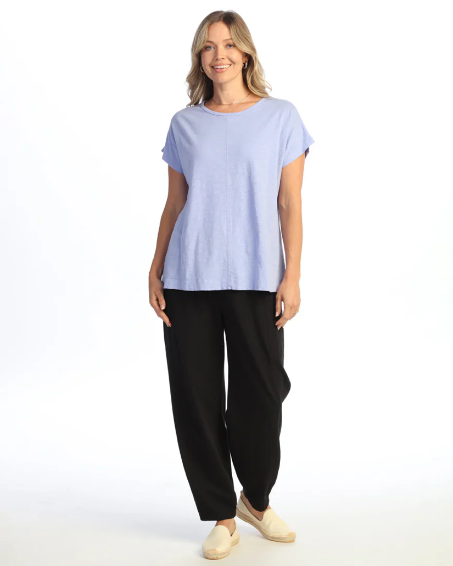 Lilac Seam Top