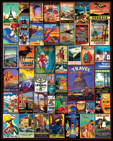 Travel the World Puzzle