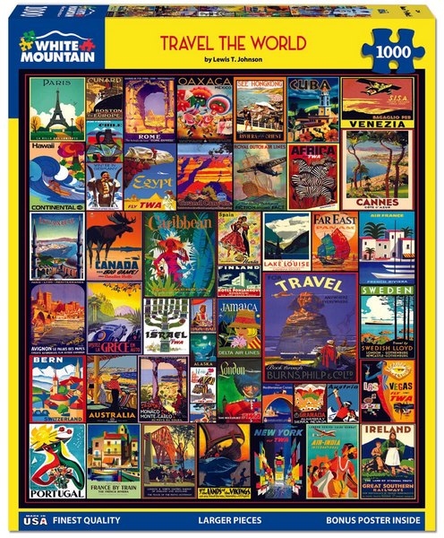 Travel the World Puzzle