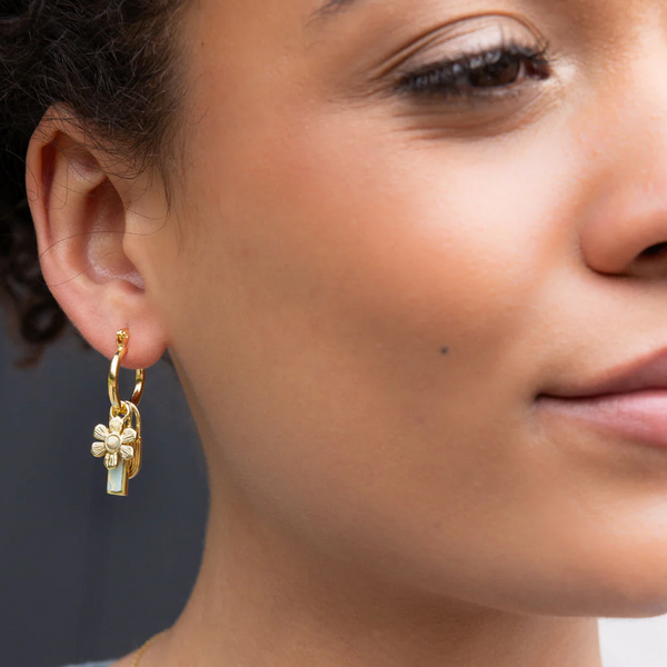 Interchangeable Charm Earrings