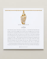 Sea Seeker Shell Necklace