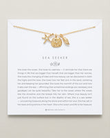 Sea Seeker Charm Necklace