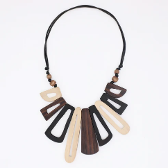 Boho Brown Bloom Necklace