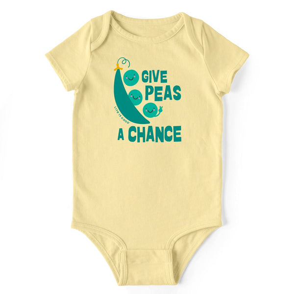 Give Peas a Chance Onesie