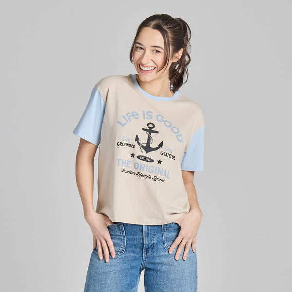 Boxy Stay Grounded Top