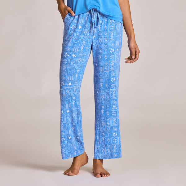 Coastal Stamp Sleep Pants