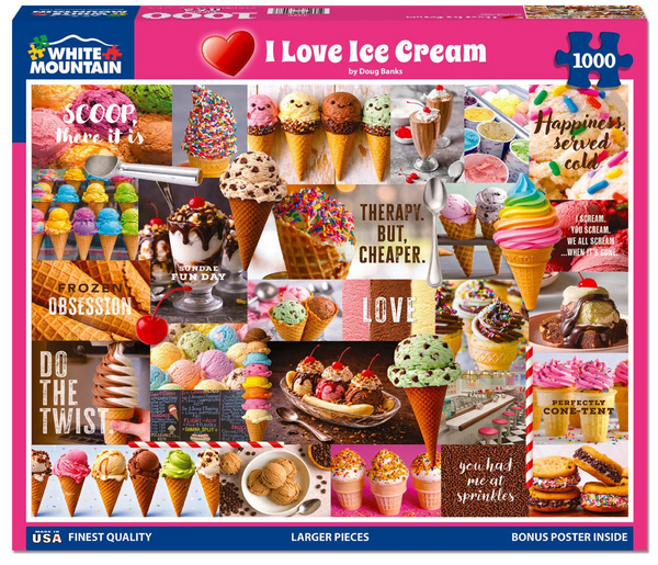 I Love Ice Cream Puzzle