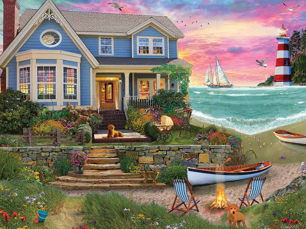 Heart Beach Puzzle