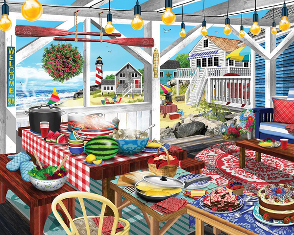Beach Gathering Puzzle