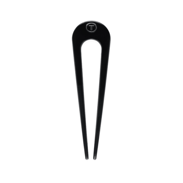 French Hair Pin Jet Black