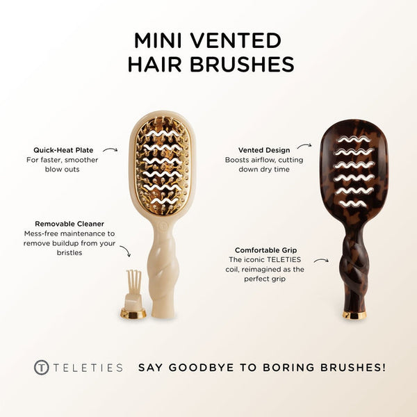 Mini Vented Tortoise Brush
