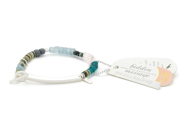 Message Boss Bitch Bracelet