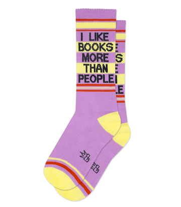 I Like Books More Socks