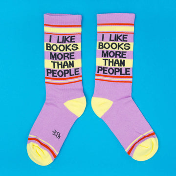 I Like Books More Socks