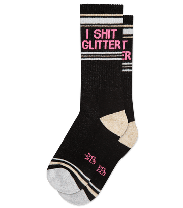 I Shit Glitter Socks