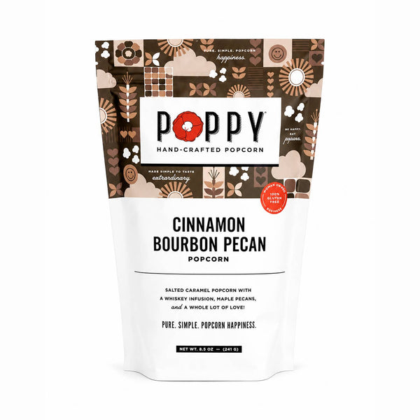 Cinnamon Bourbon Pecan Popcorn
