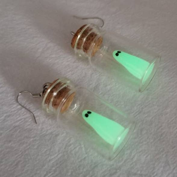 Glowing Ghost Earrings